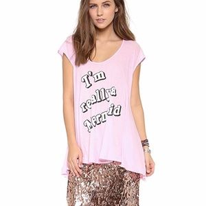 Wildfox I'm Really A Mermaid Beach Coverup size xs